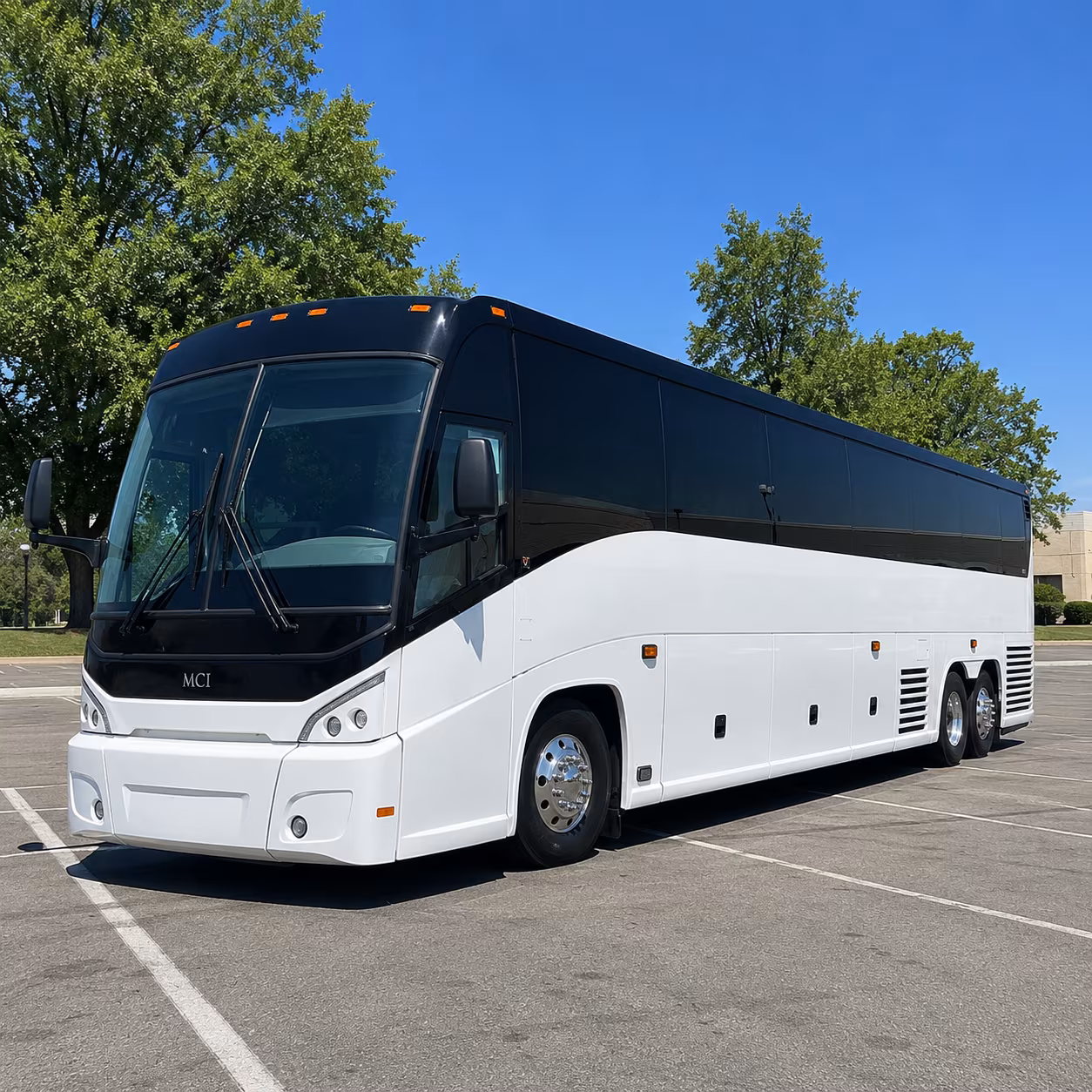 charter bus rentals for doral corporate campus airport transfers