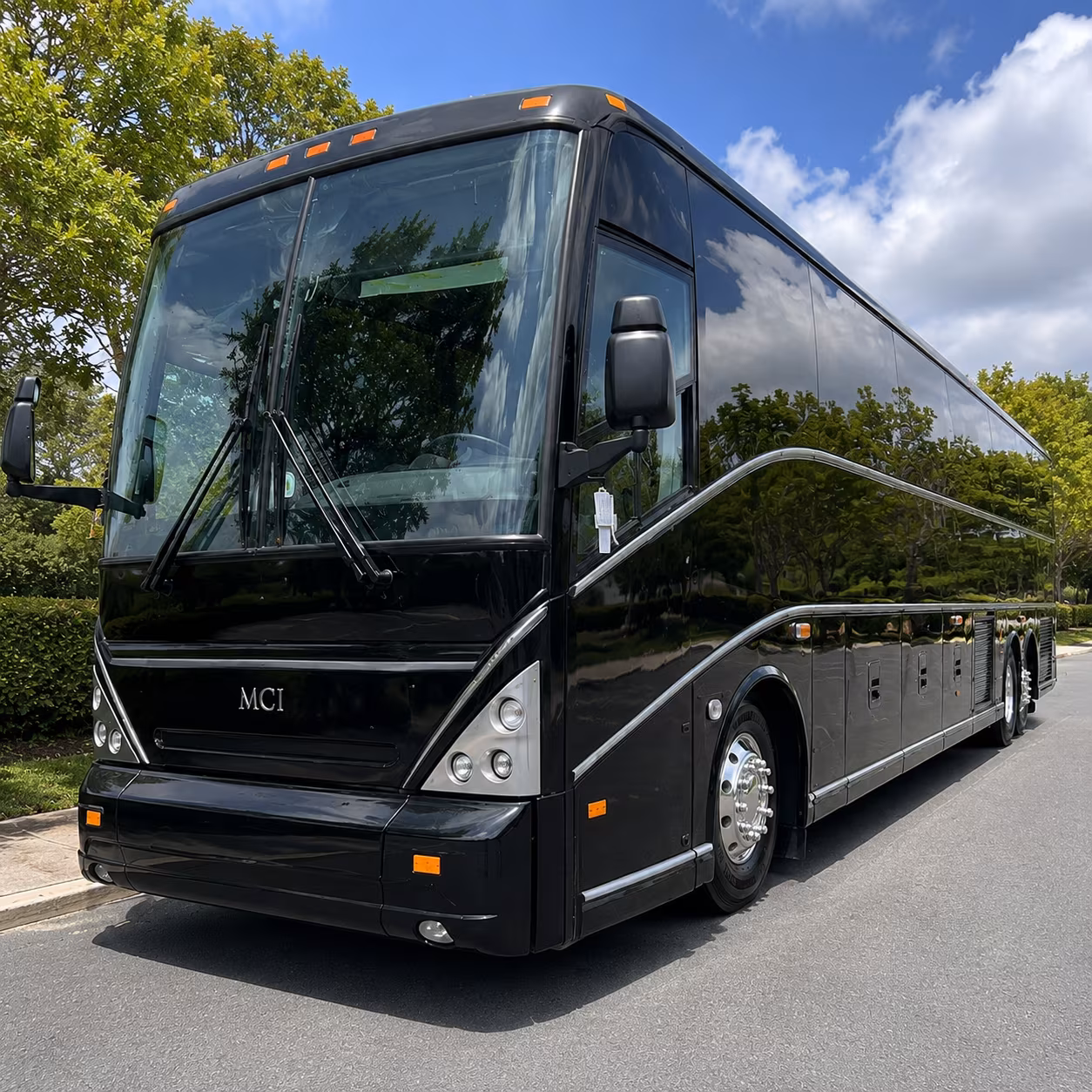 charter bus rentals for federal agencies operating near doral