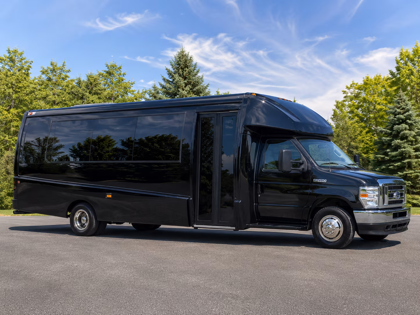 charter buses for large doral prom groups and school shuttles