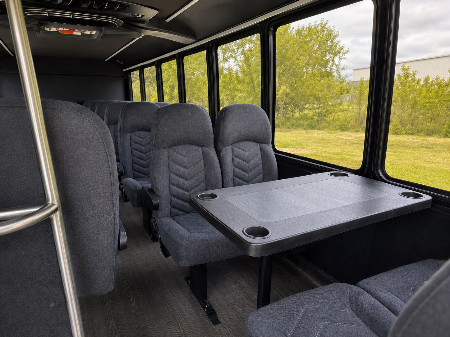 doral 15 passenger minibus interior