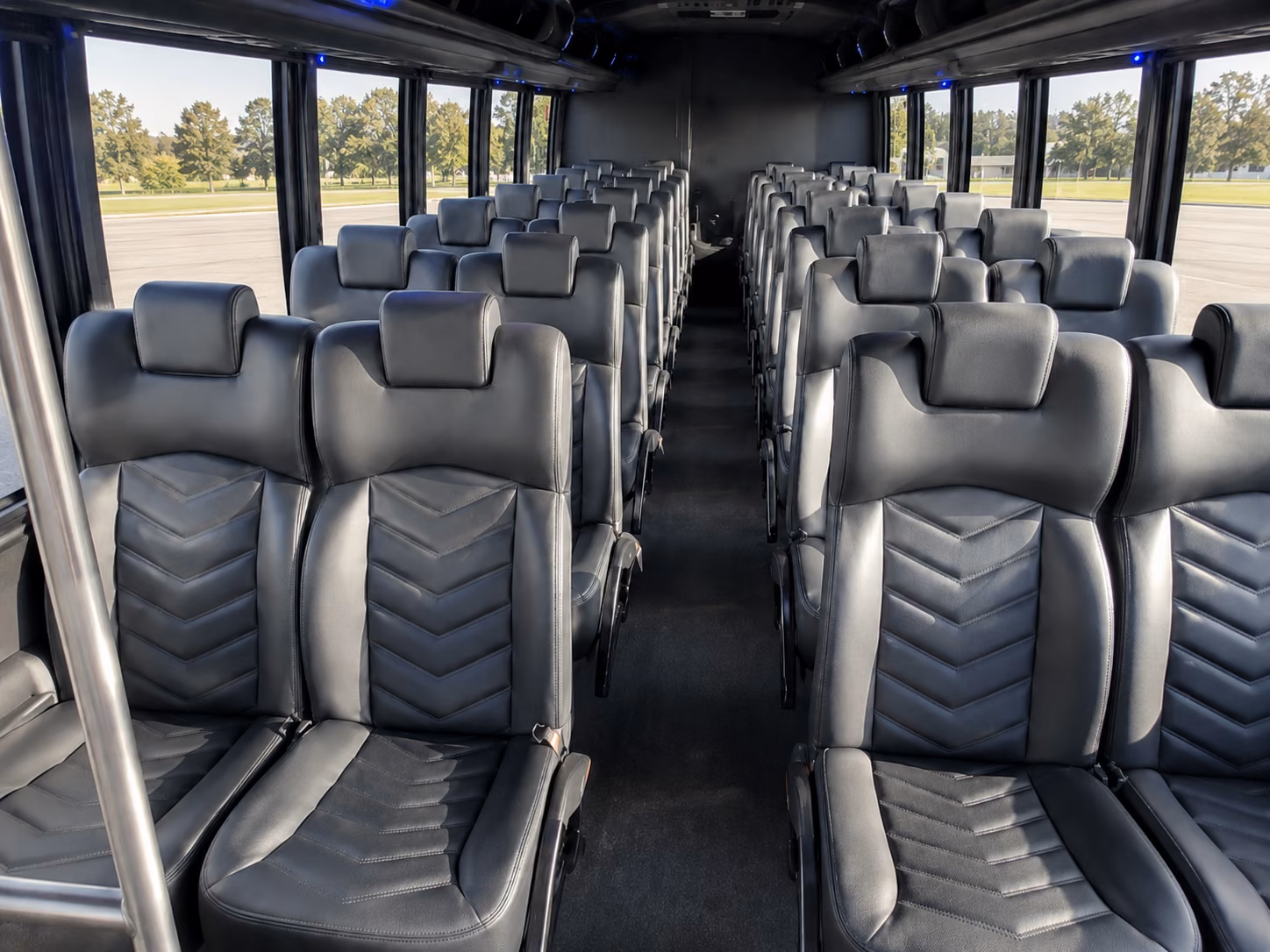 doral 18 passenger minibus inside