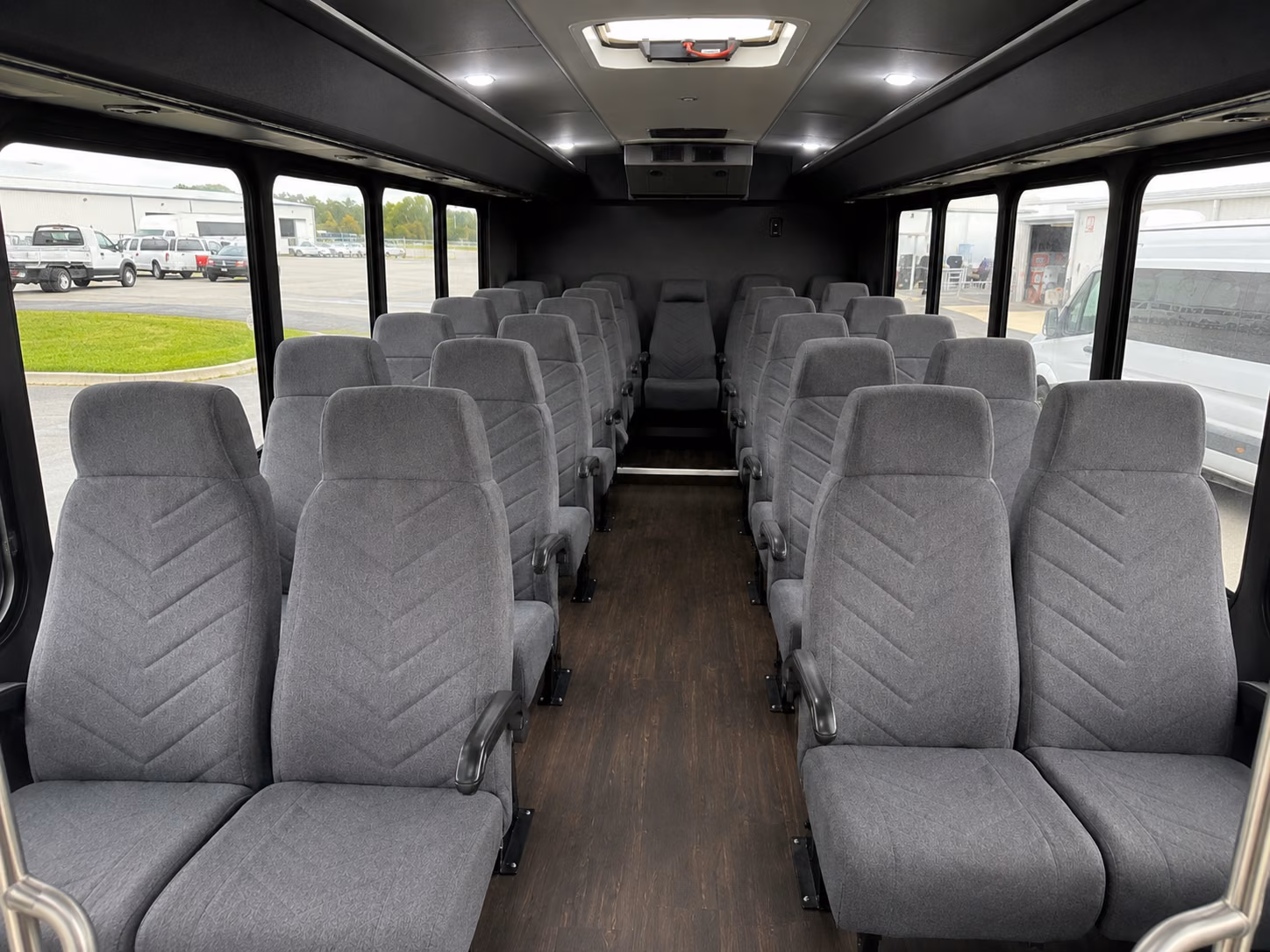 doral 18 passenger minibus interior
