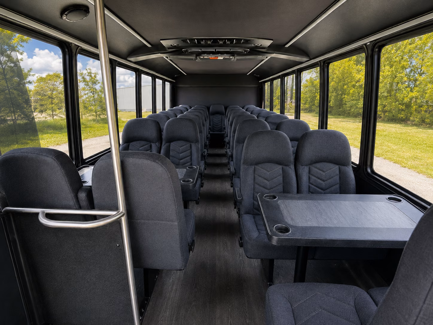 doral 20 passenger minibus inside