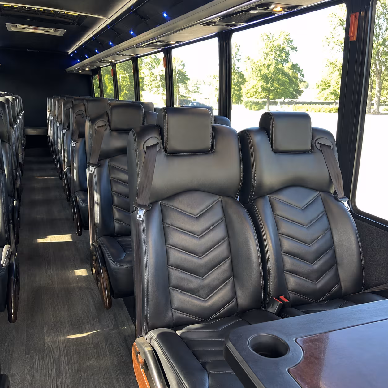 doral 30 passenger minibus interior