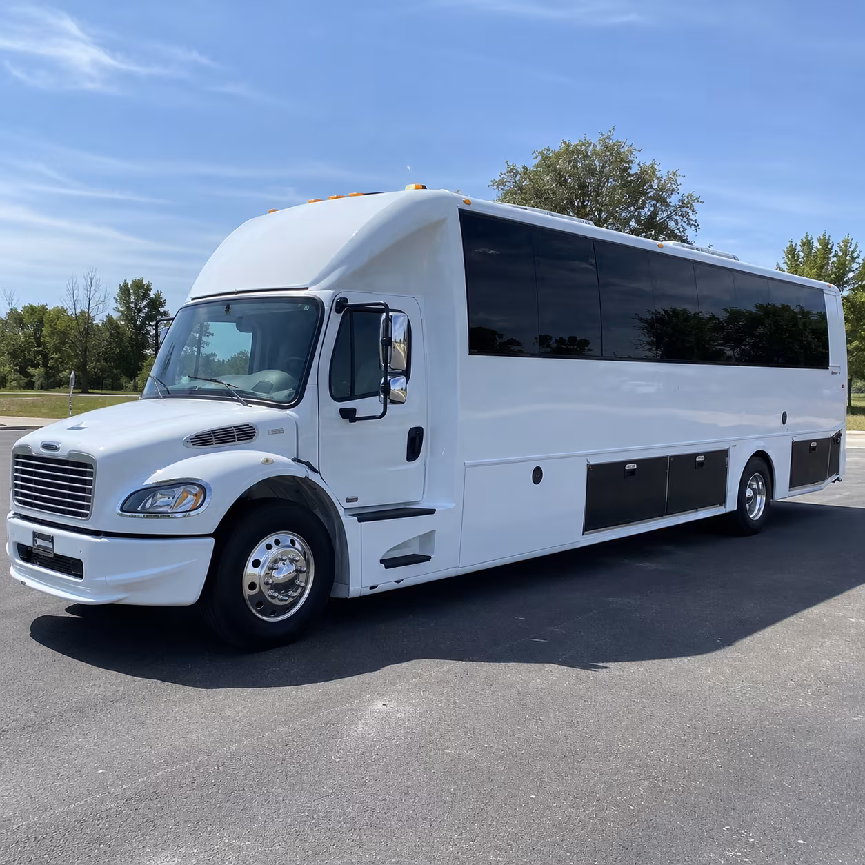 doral 40 passenger party bus