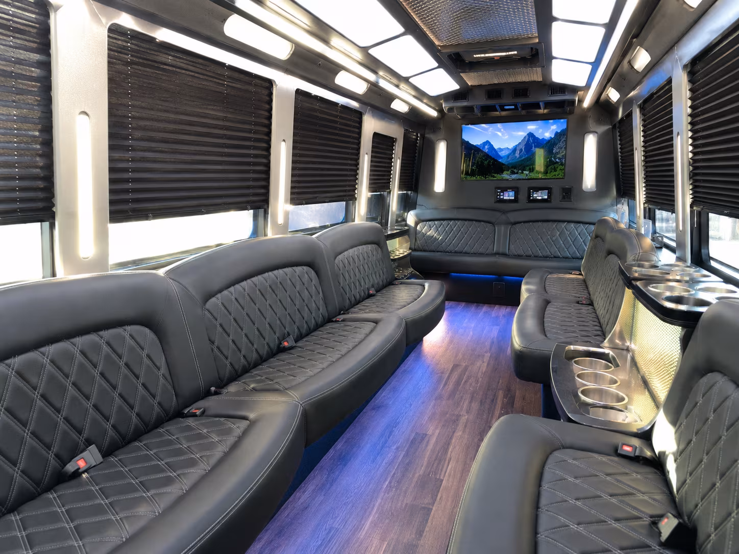 doral holiday party bus rental