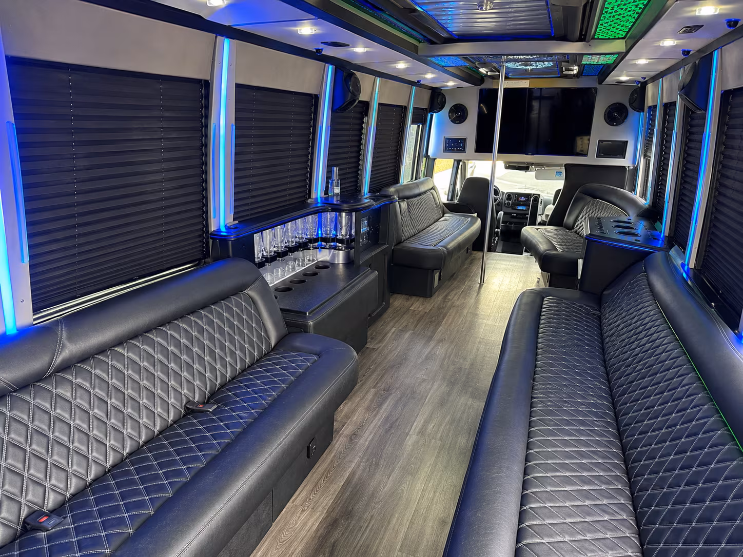 doral night out party bus rental