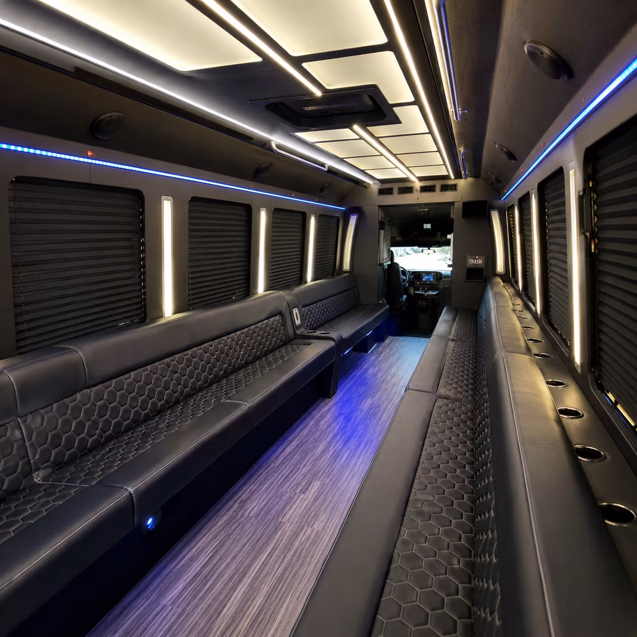 doral party bus rentals inside