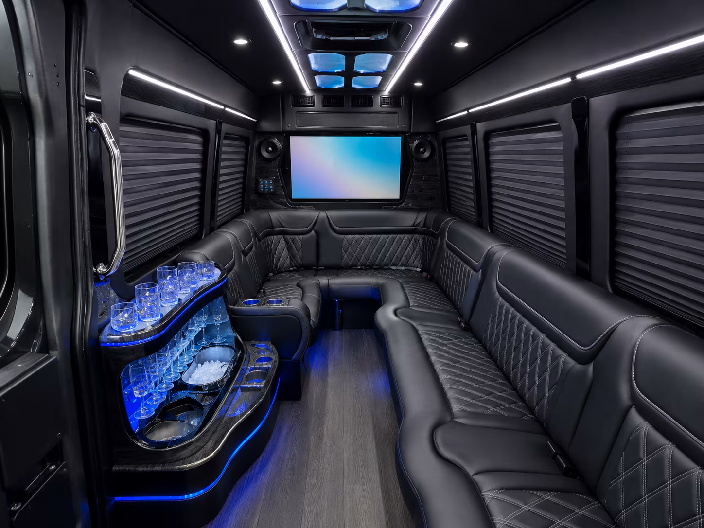 doral sprinter limousine interior