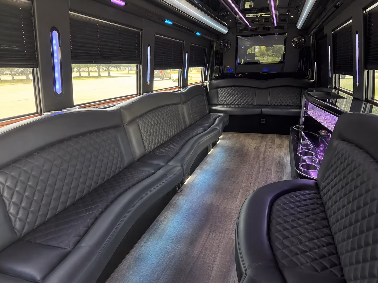 doral wedding party bus rental