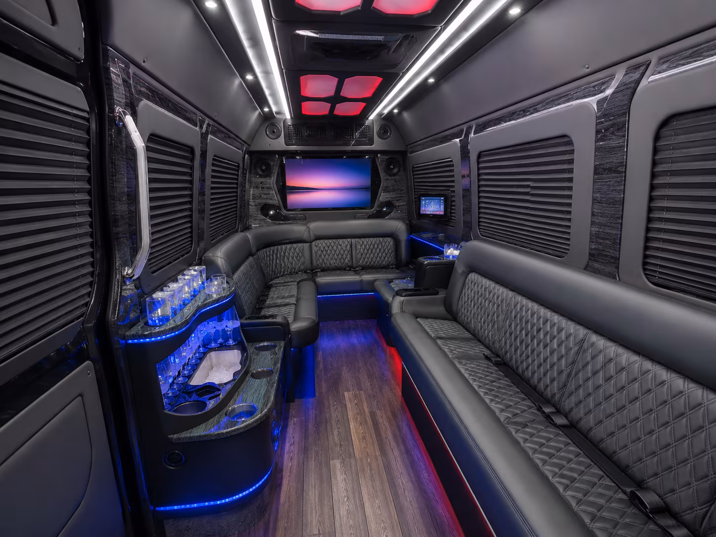 sprinter vans minibuses for small government teams in doral